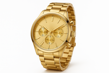 Golden Watch - Three-Quarter View