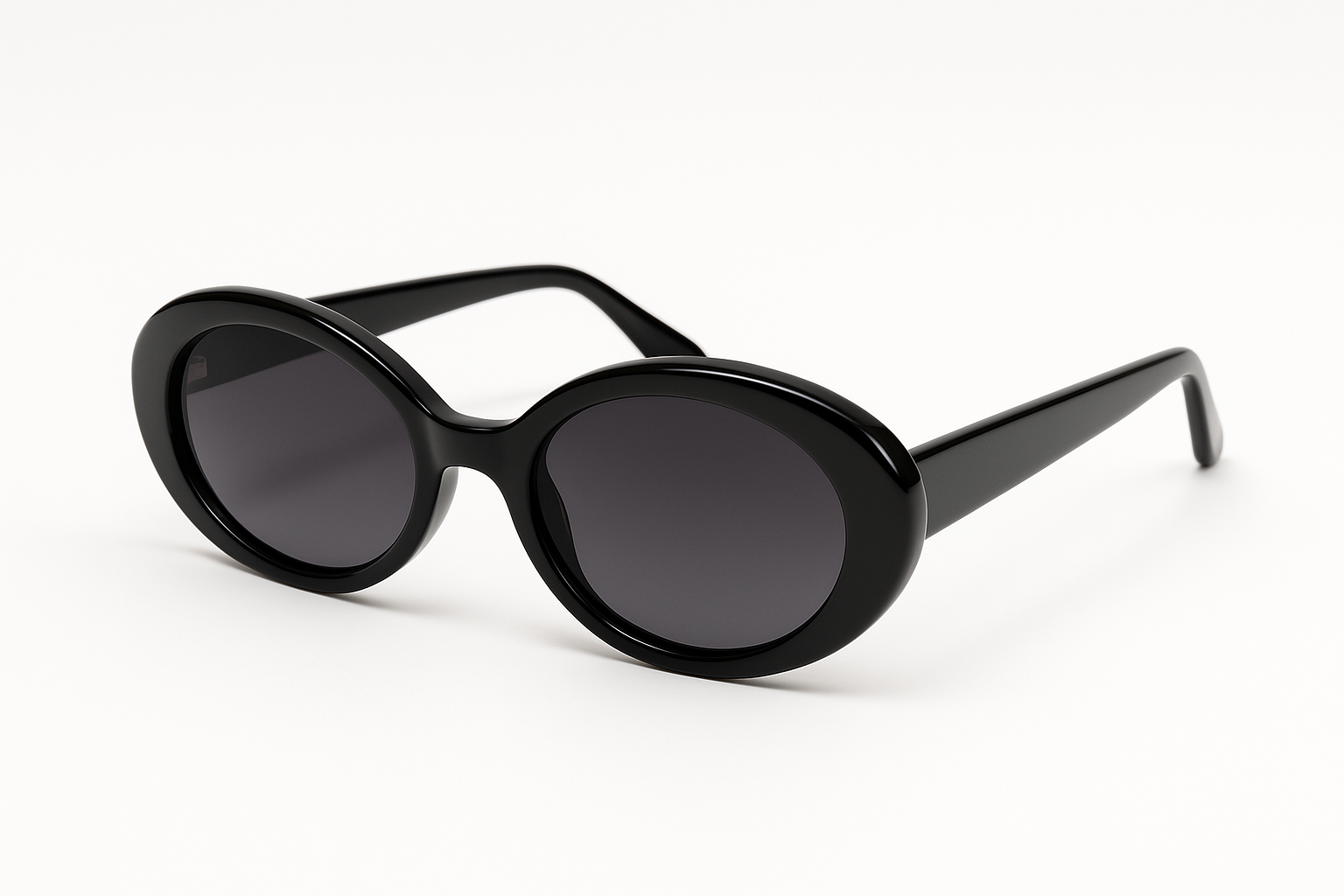 Oval Sunglasses - Angled View