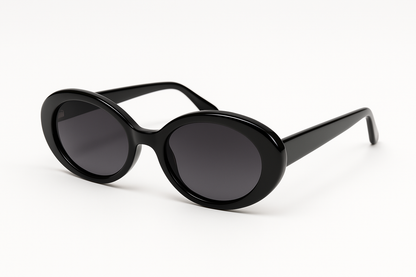 Oval Sunglasses - Angled View