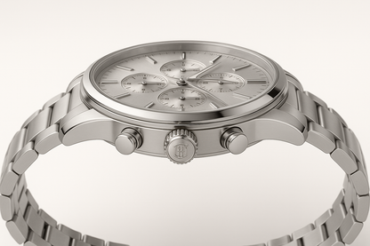 Silver Watch - Side Profile