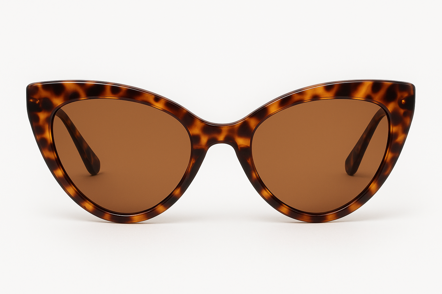 Tortoiseshell Cateye - Front View