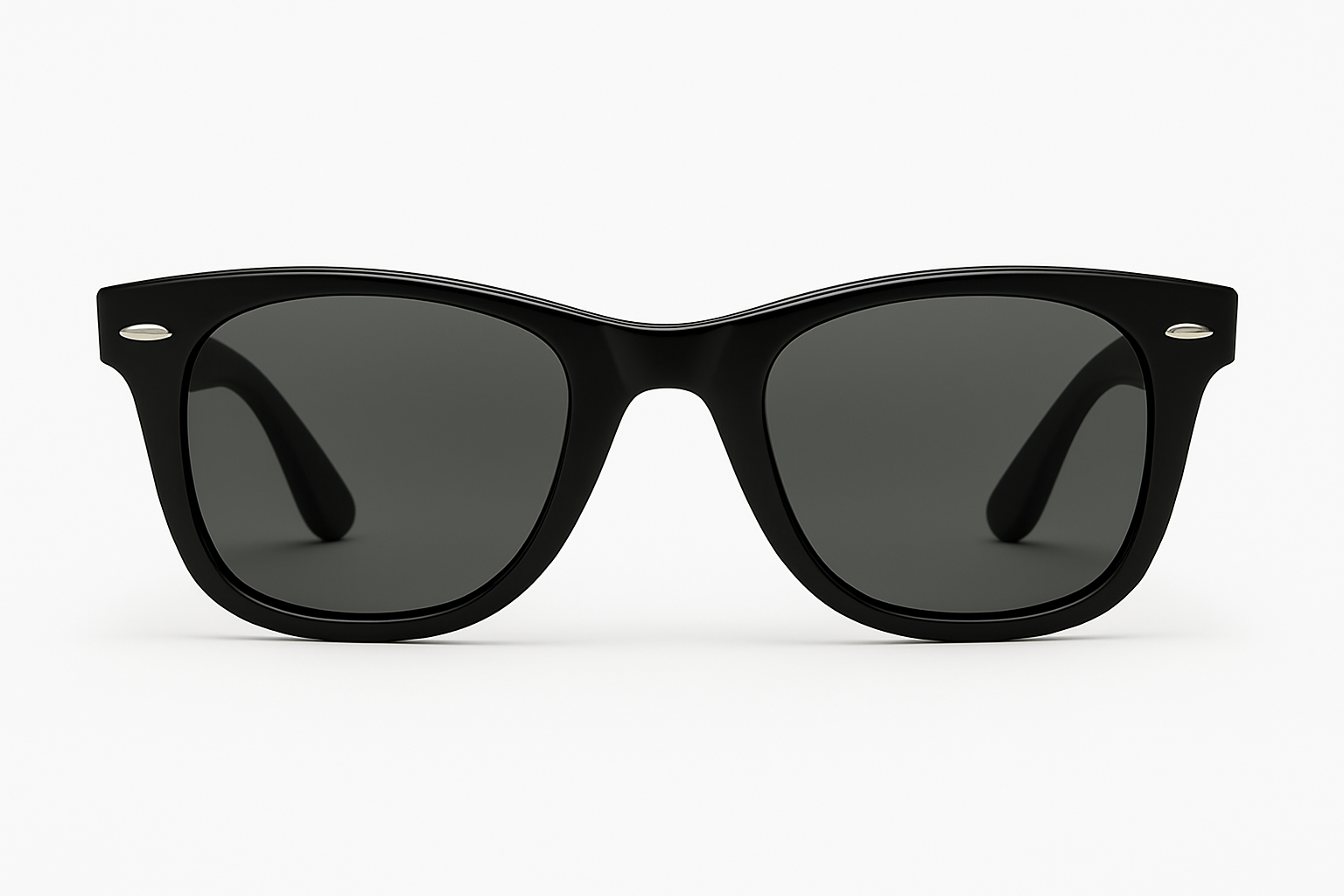 Wayfarer sunglasses front view