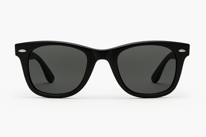 Wayfarer sunglasses front view