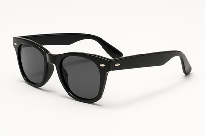 Wayfarer sunglasses side view